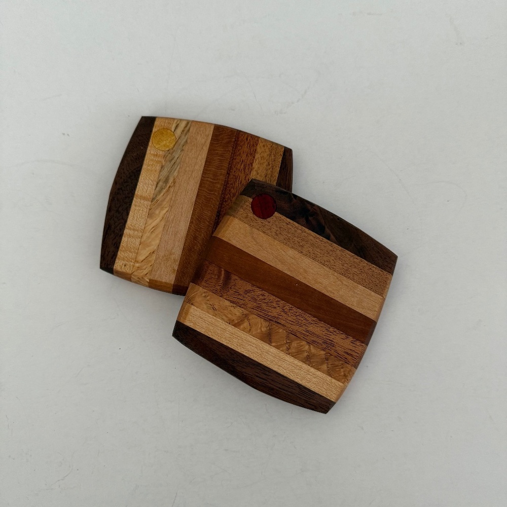 SET OF TWO COASTERS